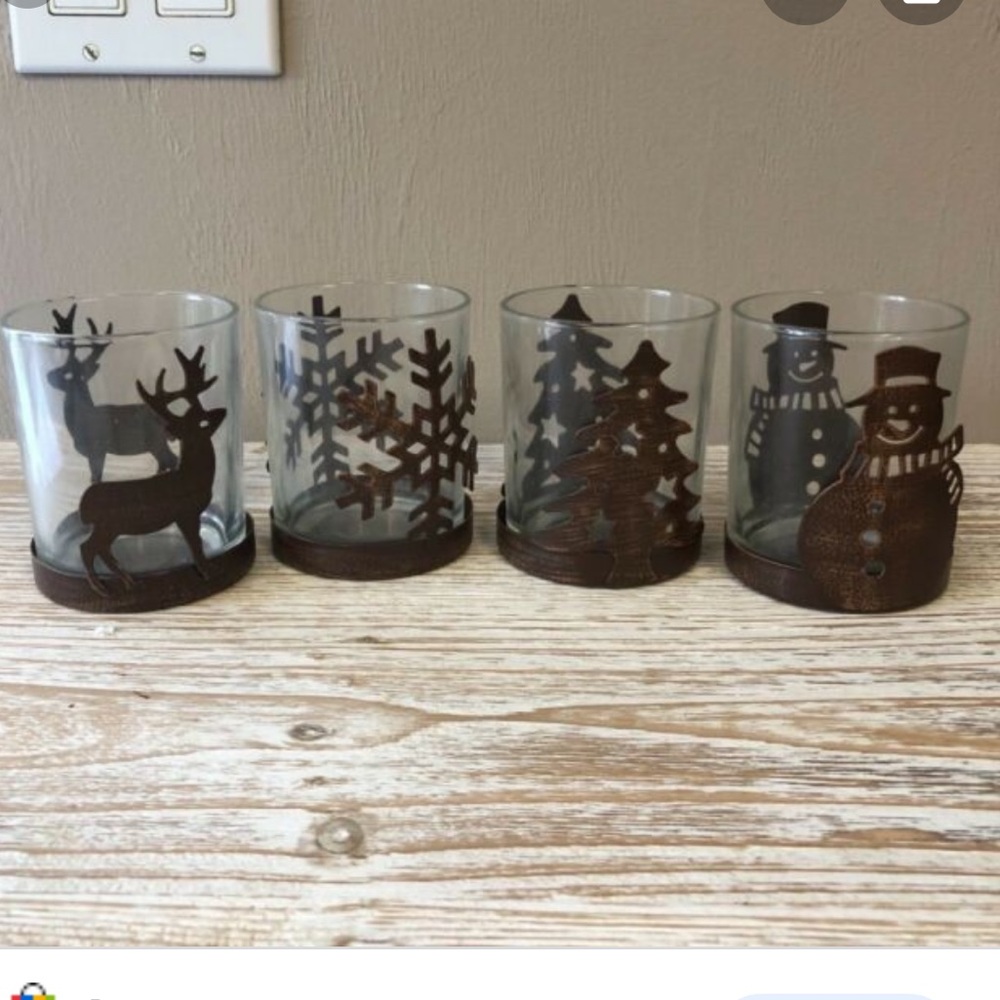 NWT-Southern living at home Yuletide votive holdrs